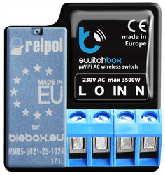 Moduł przekaźnikowy switchbox v3 Blebox