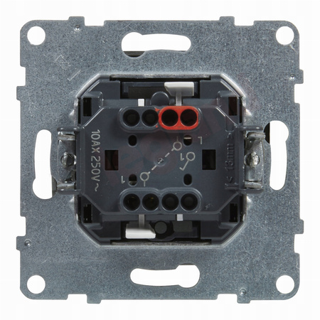 LEGRAND Suno ALUMINIUM Łącznik jednobiegunowy 721301