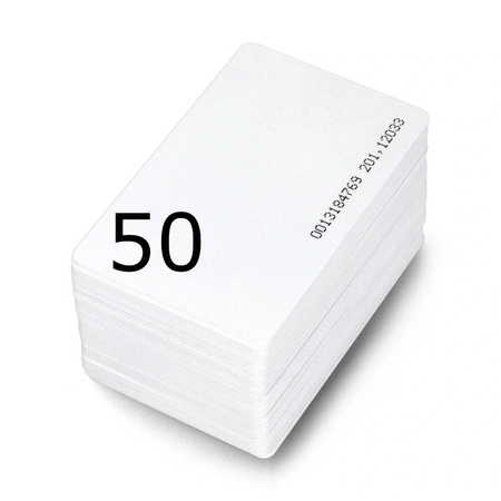 Karta COMBO S0101301N  biała +NR 50 sztuk