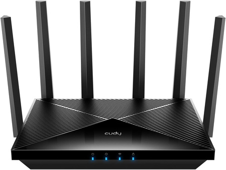 Router WiFi 7 CUDY WR11000 (BE11000 v1.0) 6-strumieniowy 10 Gb/s 6 x anteny