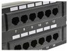 Rack 19 Patch panel 2U UTP Cat.5e 48 portów
