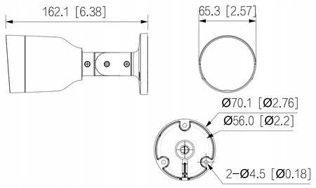 Kamera IP zewnętrzna Dahua IPC-HFW1530S-0280B-S6