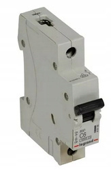Wyłącznik nadprądowy 1P 6A C RX3 Legrand 419199