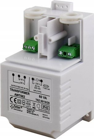 Transformator AWT682 TRP60/18V/20V PULSAR