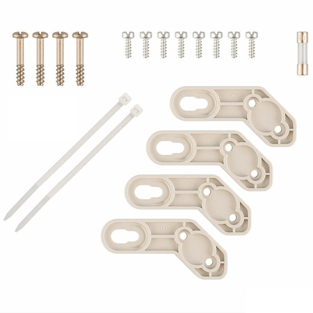 IPB-5-10A-M2 Zestaw do 5 kamer IP switch PoE 5P + 1UP, Obudowa ABOX-M2