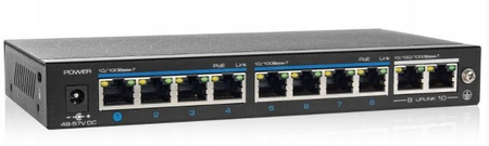 Switch 8+2 port UTEPO UTP3-SW08-TP120-A1