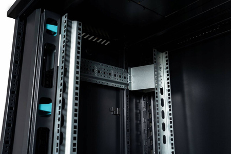 Rack 19 Szafa stojąca 42U 600x600x2055 CZARNA