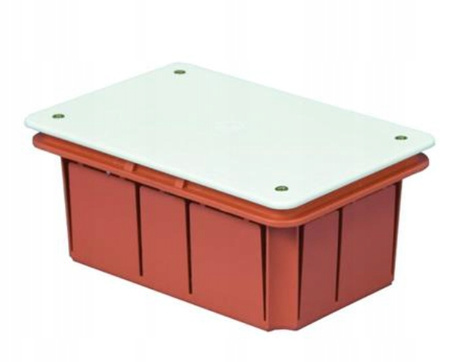 Puszka instalacyjna podtynkowa 291x153x70 OL 10006 PAWBOL z białą pokrywą