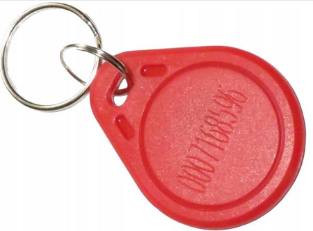 Brelok 125kHz S0103N-RD czerwony +NR 20sztuk