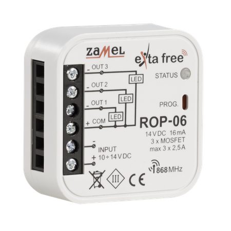Radiowy odbiornik ROP-06 ZAMEL