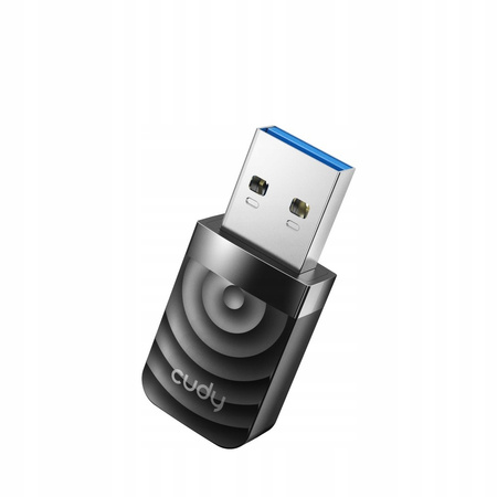 Karta sieciowa USB 3.0 Wi-Fi 5 1300 mb/s Cudy WU1300S nano mała szybka