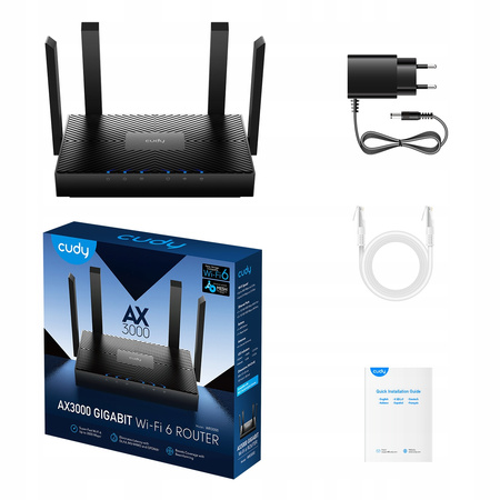 Access Point, Router Cudy WR3000 802.11ax (Wi-Fi 6)