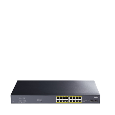 Switch POE 16 portowy + 2 SFP Cudy GS1020PS2