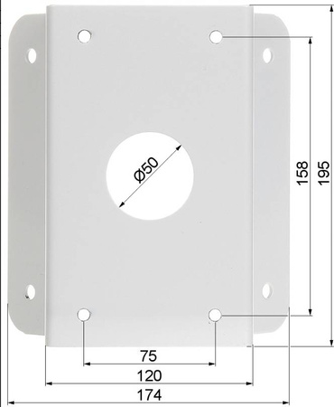 Uchwyt PTZ ścienny HIKVISION DS-1602ZJ-corner