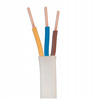 Przewód YDYp 3x2.5 Biały płaski 100m 300/500V