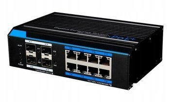 Przemysłowy 8-portowy switch UTEPO UTP7308GE-POE