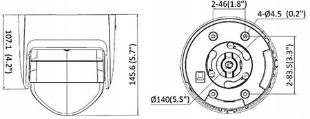Kamera IP HIKVISION DS-2CD2347G2P-LSU/SL(C) 180st
