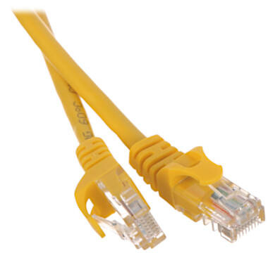 PATCHCORD RJ45/1.8-YELLOW 1.8 m