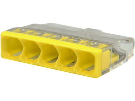 Szybkozłączka Wago 2273-205 drut 5x2,5mm 100szt