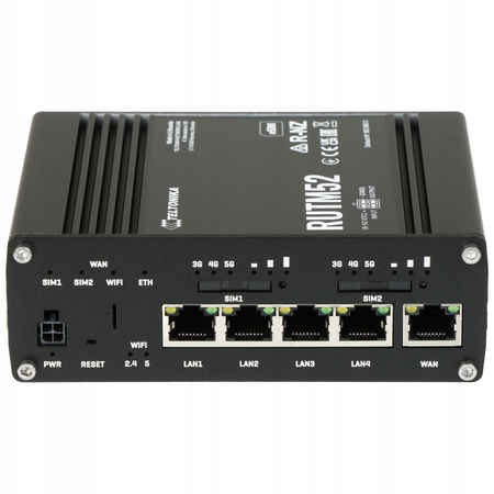 ROUTER TELTONIKA RUTM52 Dual SIM eSIM Wi-Fi 5 867 Mb/s