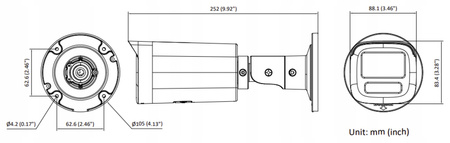 KAMERA IP DS-2CD1643G2-LIZU(2.8-12MM)PL 3.7 Mpx MOTOZOOM Hikvision