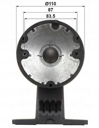 Uchwyt ścienny HIKVISION DS-1272ZJ-110B(BLACK)