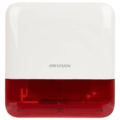Bezp. syg. zew. optyczno-akustyczn DS-PS1-E-WE Red