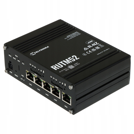 ROUTER TELTONIKA RUTM52 Dual SIM eSIM Wi-Fi 5 867 Mb/s