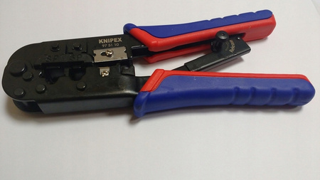 Knipex Zaciskarka szczypce do zaciskania RJ11 RJ12 RJ45 975110
