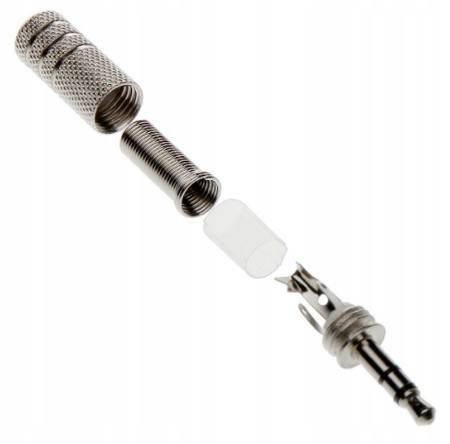 JACK Wtyk Mały Metal