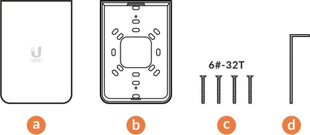 Access Point Ubiquiti U6-IW 802.11ax (Wi-Fi 6)