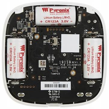 Bezp. syg. wew. opt.akustyczny DS-PS1-I-WE Blue