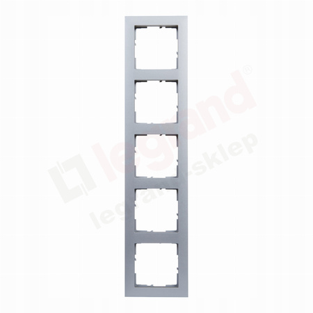 LEGRAND Suno ALUMINIUM Ramka pięciokrotna 721515