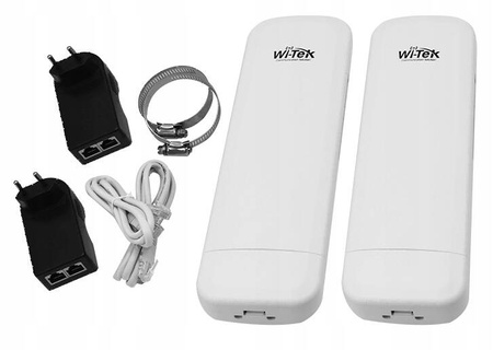 5.0Ghz Zestaw anten WI-Tek WI-CPE513P (27dBm 14dB)