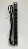 Rack 19 Listwa zasil. 8x230V 1U z wył.