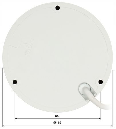 Kamera IP kopułkowa Dahua IPC-HDBW2449E-S-IL-0280B 4MPx Wizsense Dual Light
