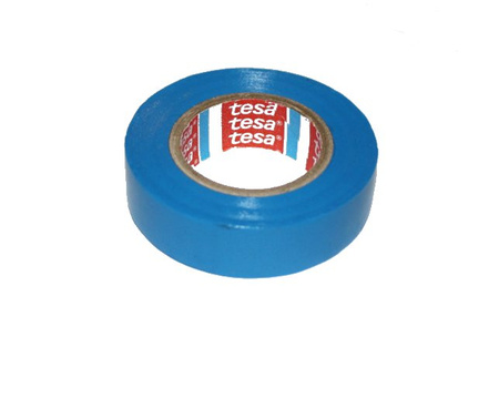Taśma izolacyjna TESA 10m x 15mm NIEBIESKA 53988-00035-00