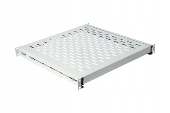 Rack 19 Półka 1U L550 SZARA