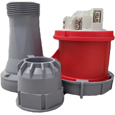 Gniazdo siłowe przenośne 63A 5P 400V IP67 Pawbol B.1052 hermetyczne