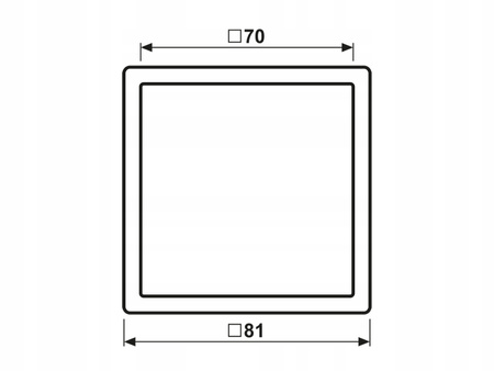 JUNG LS981WW Ramka pojedycza BIAŁY POŁYSK LS 990
