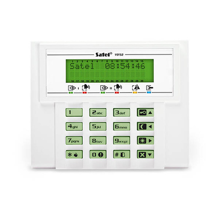 Manipulator LCD SATEL VERSA-LCD-GR podśw. ziel.