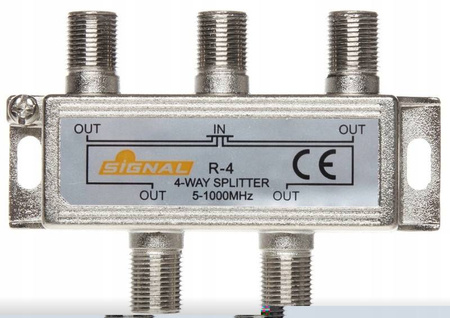 ROZGAŁĘŹNIK RI-4/1F-SAT-SIG