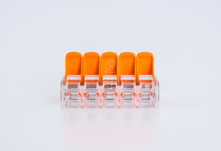 Szybkozłączka Wago 221-415 drut linka 5x4 mm 1szt