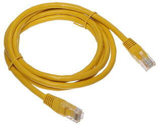 PATCHCORD RJ45/6/1.5-YELLOW 1.5&nbsp;m