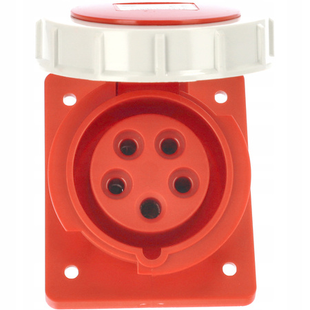 Gniazdo siłowe tablicowe 16A 5P 400V IP67 Pawbol B.1905 hermetyczne