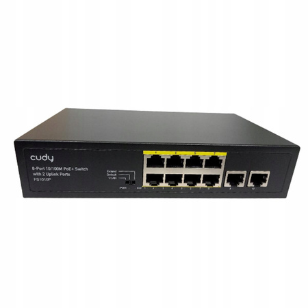 Switch POE CUDY FS1010P 8 portowy PoE+ 120W
