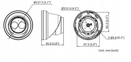 Kamera IP HIKVISION DS-2CD2343G2-I 2.8mm