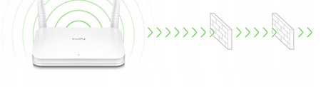 Router Cudy WR300 WiFi 2,4 GHz do 300 Mb/s
