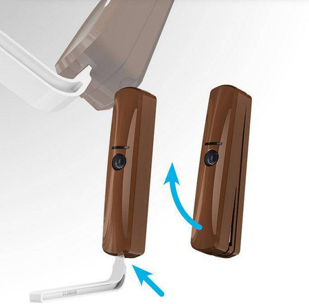 Bezp. czujka kurtynowa SATEL ACD-220 BR brązowa