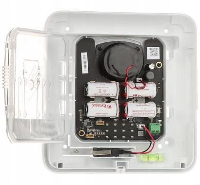 Bezp. syg. zew. optyczno-akustyczn DS-PS1-E-WE Red